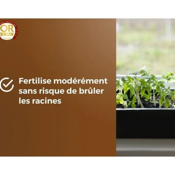 Fröjord - BRUNT GULD - OBRTSEM6U - 6L - Förbättrar dränering - Optimal vattenretention