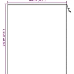Best Frostskydd för växter - - Set om 3 - Grön - 2,4x2 m - Non-woven tyg - Återanvändbar Trädgårdsväxter
