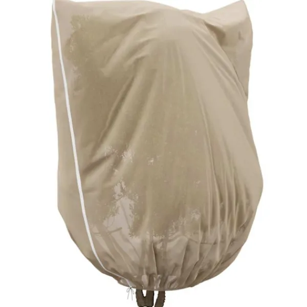 vidaXL Frostskydd för växtfleeceöverdrag Beige 2,4 x 2 m