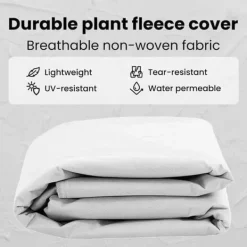 Hot Frostskyddsfodral för växter - - Paket med 3 - Vit - 2,5x3,14 m - Non-woven tyg Komposttäckning