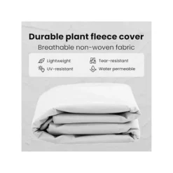 Hot Frostskyddsfodral för växter - - Paket med 3 - Vit - 2,5x3,14 m - Non-woven tyg Komposttäckning