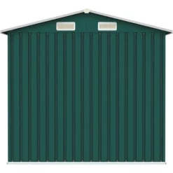 Förråd & Redskapsbodar - Living Trädgårdsskjul grön 205x129x183 cm galvaniserat stål