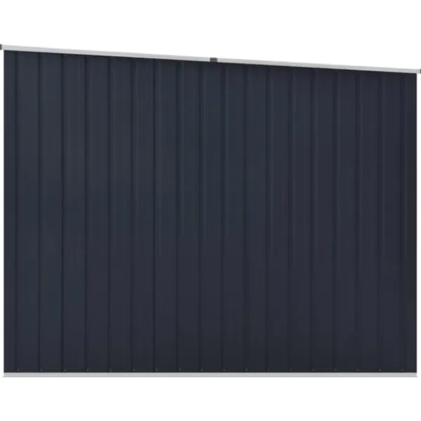 Förråd & Redskapsbodar - Living Trädgårdsskjul antracit 195x198x159 cm galvaniserat stål