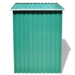 Förvaringsbod i metall grön 204x132x186 cm Skjul, Garage & Carports