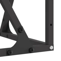 New Fyrkantig utomhus eldstad i stål - Modern design | Färg: Svart | Storlek: 80x80x40 cm Öppna Spisar
