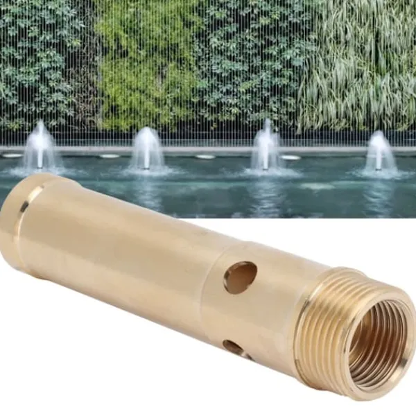 Hot G1/2 Invändig gänga G3/4 Utvändig gänga Bubblande fontänmunstycke Mässingsspruthuvud Dammspridare Fontäner & Dammar