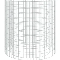 Discount Gabion för eldstad Ø 100 cm galvaniserat järn Öppna Spisar
