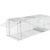 vidaXL Galvaniserad levande fälla 80 cm