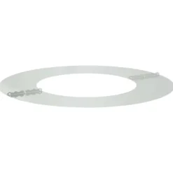 Online Galvaniserad Metallkruka - Modern Inredning för Växter | Färg: Silver | Storlek: Diameter 70 cm Buskar