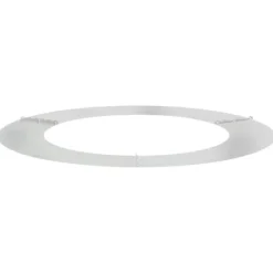 Galvaniserad Metallkruka för Utomhusbruk - Modern Design | Färg: Grå | Storlek: 90 cm diameter