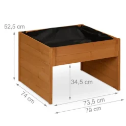 Garage för robotgräsklippare, 52,5x79x74 cm Skjul, Garage & Carports
