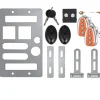 Hot Garageportöppnare, Maximal portvikt 600 kg, Fjärrkontrollens räckvidd 30 m, Portens rörelsehastighet 13 m/min,1300 lbs Skjul, Garage & Carports
