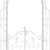 Garden Arch with Gate - Climbing Aid - Hållbar järndesign