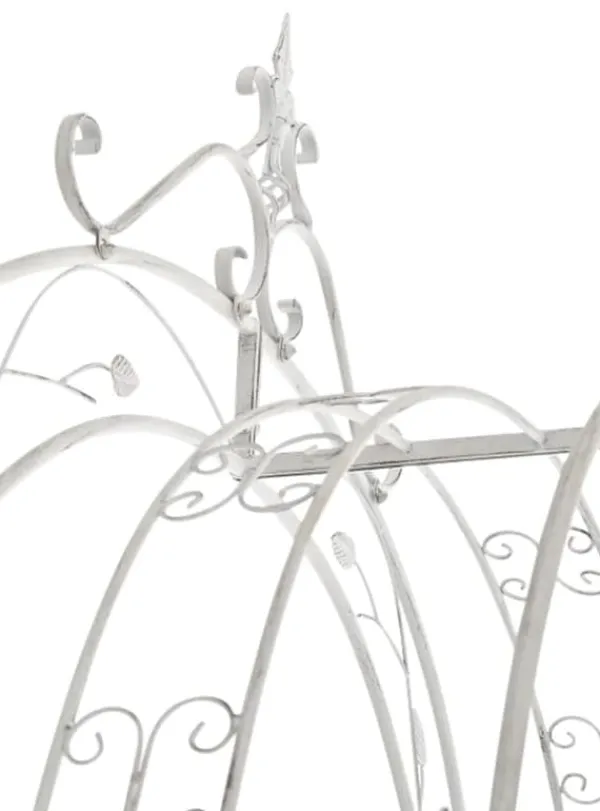 Garden Arch with Gate - Climbing Aid - Hållbar järndesign