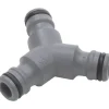 Hot 00934-50 Plast Y-koppling Snabbkoppling, 13 mm Ø Bevattning