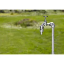 Clearance Premium krankoppling 15 / 21 - Tillverkad av metall - Antistänksystem - Installation för OGS-anslutning (18240-20) Bevattning