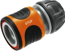 New slangkoppling med vattenstopp 1/2