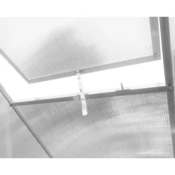 Clearance Gardiun Växthus Lunada 3 3.63m² Durchsichtig 193 x 188 x 190 cm Växthus
