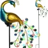 Hot Gardlov 25281 peacock solar lamp Trädgårdsprydnader