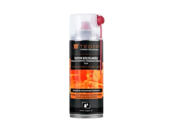 Gas- och tryckluftsinstallationsläckagetestare - vätska, 400 ml, Teger