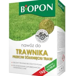 Hot GÖDNINGSMEDEL - FÖR GRÄSMATTA MOT GULNING 1 KG - BR BIO-1175 Gödningsmedel