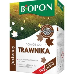 GÖDNINGSMEDEL - HÖSTGÖDNING FÖR GRÄSMATTA GRANULAT KARTONG 1 KG - BR BIO-1077