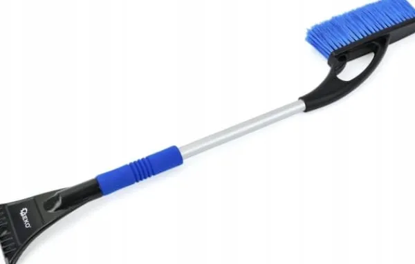 Geko Borste med skrapa - för snöröjning av bilar 80cm (12)