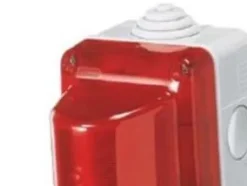 Gewiss GW27422, 230 V, 25 W, Röd, IP55