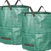 Outlet GK17880-2X Trädgårdspåsar 272L Rivsäkra Heavy Duty Trädgårdsavfallspåsar Trädgårdssoppåsar Trädgårdskorgar