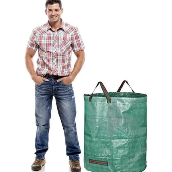 Outlet GK17880-2X Trädgårdspåsar 272L Rivsäkra Heavy Duty Trädgårdsavfallspåsar Trädgårdssoppåsar Trädgårdskorgar