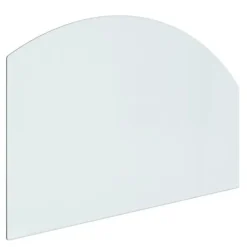 New Glasskiva för öppen spis 80x50 cm Tillbehör Till Vedeldade Kaminer & Öppna Spisar