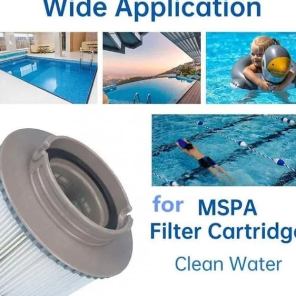 Outlet Gäller för Poolfilter MSPA uppblåsbara pooler FD2089 4-pack Pool- & Spatillbehör