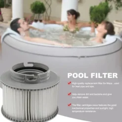 Outlet Gäller för Poolfilter MSPA uppblåsbara pooler FD2089 4-pack Pool- & Spatillbehör