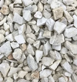 Online Granit Trädgårdssten Dekorativ VIT MARIANNA 8-16mm 20kg Biovita Trädgårdsstenar & Klivstenar