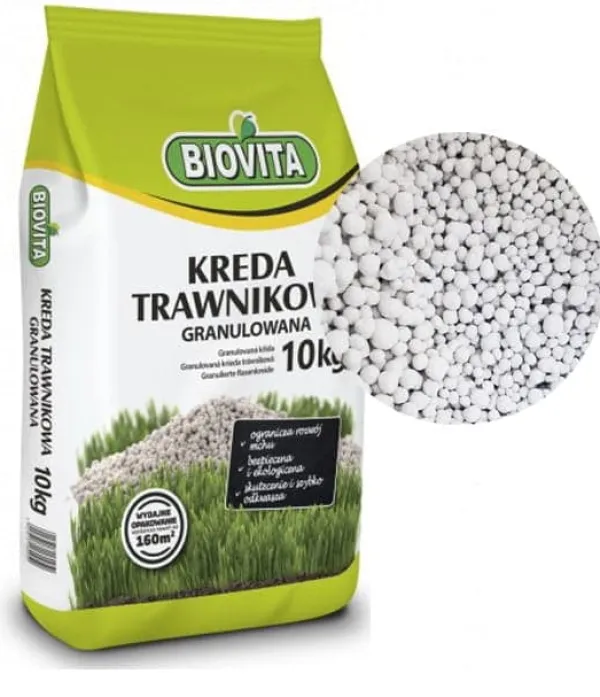 Discount Granulerad kritgödsel för gräsmatta 10 kg Gödningsmedel