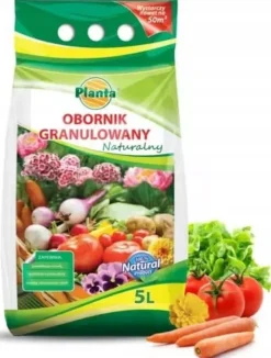 Granulerad naturgödsel BIO 5 l Gödningsmedel