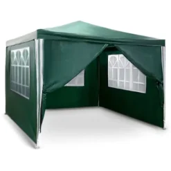 Clearance Grön trädgårdspaviljong 3x3m 4935 Tält & Lusthus