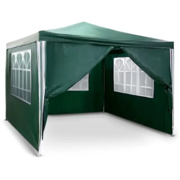 Clearance Grön trädgårdspaviljong 3x3m 4935 Tält & Lusthus