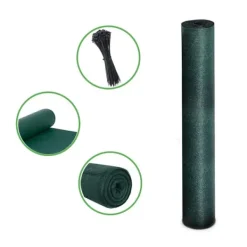 Best Grönt maskeringsnät, 50 m, för 1,5 m staket Markduk & Fiberduk