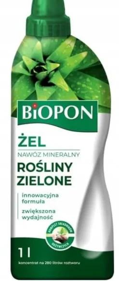 New Grönt växtgödselmedel, balsam i gel, 1 l Gödningsmedel