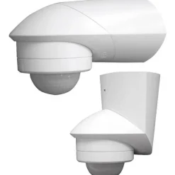New Grothe 94532 PIR-rörelsedetektor Utanpåliggande 360 ° Relä Vit IP55 Rörelsedetektorer
