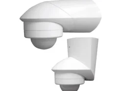 Grothe 94530 Väggrörelsesensor Ytmonterad 120° Relä Vit IP55