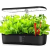 New GrowHome PRO, Inomhusträdgård och odlingsset för örter med inbyggd LED växtbelysning & autovattningssystem, Ört Mini Kit För Växt- & Örtplantering