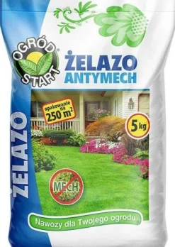 Gräsgödsel Järn Antimossa Trädgård Start 5kg