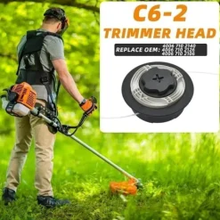 Clearance Grästrimmarhuvud Stihl AutoCut C6-2 - m8*1.25 Skärhuvud Trädgårdsmaskiner