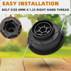 Clearance Grästrimmarhuvud Stihl AutoCut C6-2 - m8*1.25 Skärhuvud Trädgårdsmaskiner
