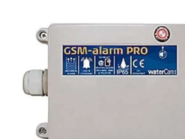 Online GSM VA-alarm PRO - 5G. alarmvippe med 5m kabel. Watercare Läckagedetektorer
