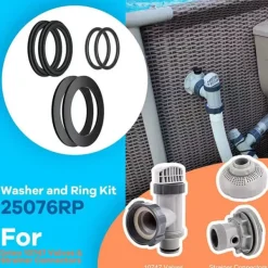 Discount Gummipackningar för Intex Poolstolpar, 2-pack Pool- & Spatillbehör