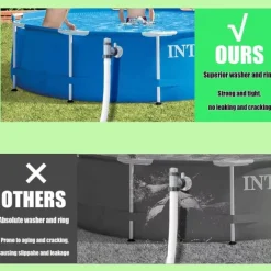 Discount Gummipackningar för Intex Poolstolpar, 2-pack Pool- & Spatillbehör