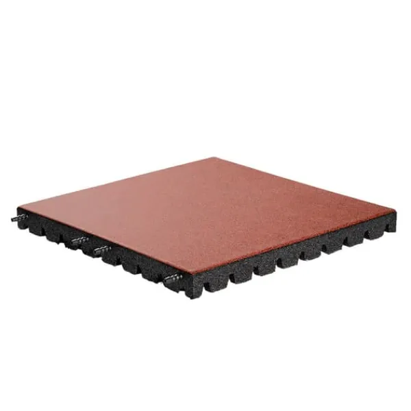 Gummiplatta EPDM - Terra - 50x50 cm – 45mm - inkl. stift